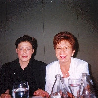 1998. Con Olvido García Valdés